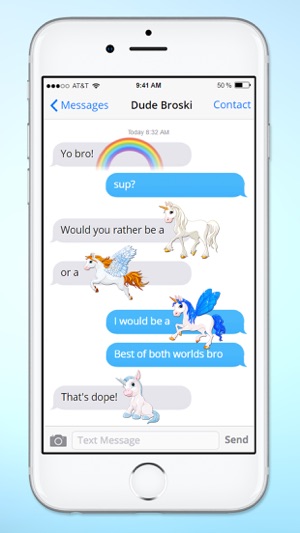 Unicorns and Rainbows Sticker Pack(圖2)-速報App