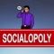 Socialopoly is the board game that challenges you to become the King of social media