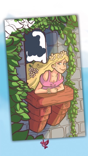 Princess Rapunzel coloring and painting book(圖1)-速報App