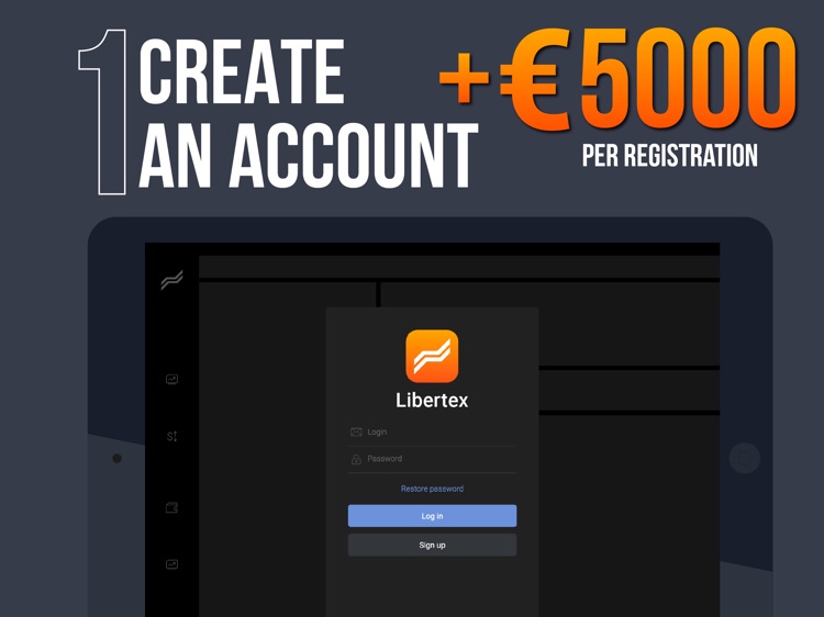 Libertex for iPad: CFD, Stocks