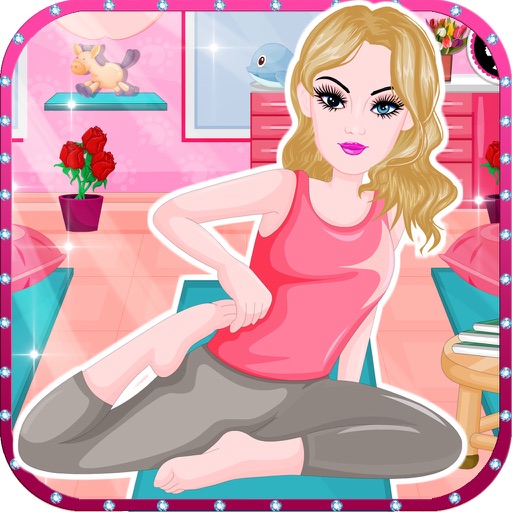 Yoga Games - Princess dress up girls games icon