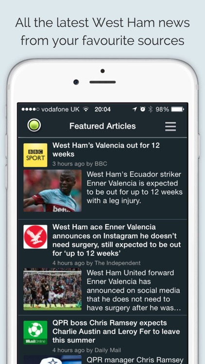 Sport RightNow - West Ham Edition