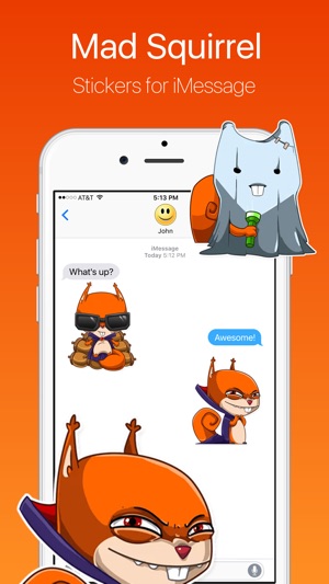 Mad Squirrel Stickers(圖1)-速報App