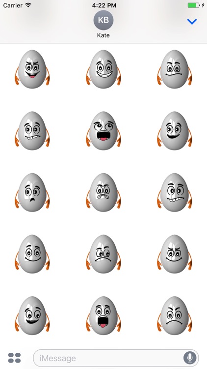 Easter Egg Smileys for iMessage