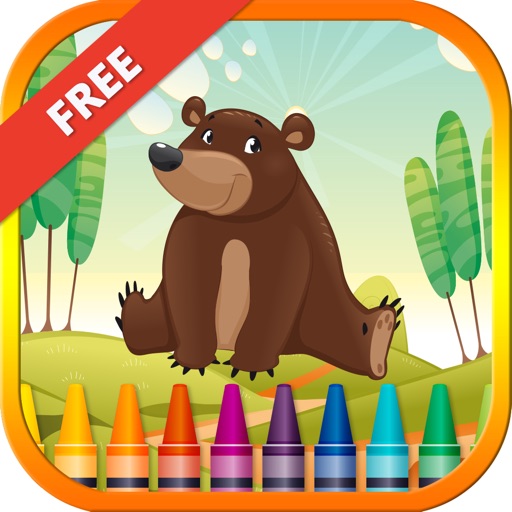 Animals Coloring for Kids iOS App