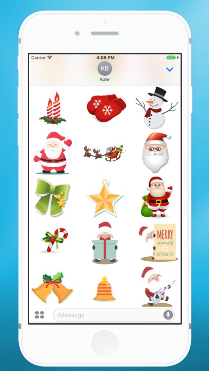 Christmas Items Sticker for iMessage