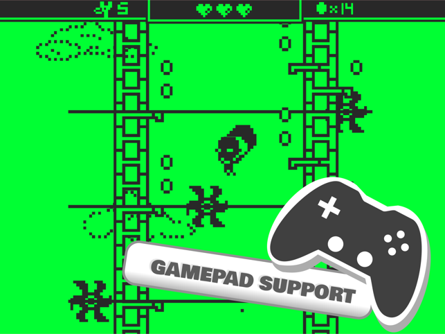 ‎Pixboy - екранна снимка на ретро 2D платформинг