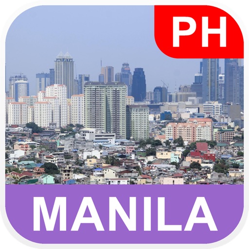 Manila, Philippine Offline Map - PLACE STARS