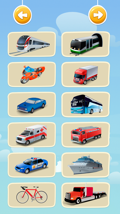 How to cancel & delete Transport sounds for Kids: Sirens, Horns and Alarm from iphone & ipad 1