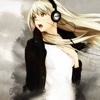 Anime Girl with Headphones Wallpapers HD- Quotes