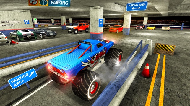 Multi Storey Monster Truck Parking Simulator 2017(圖5)-速報App