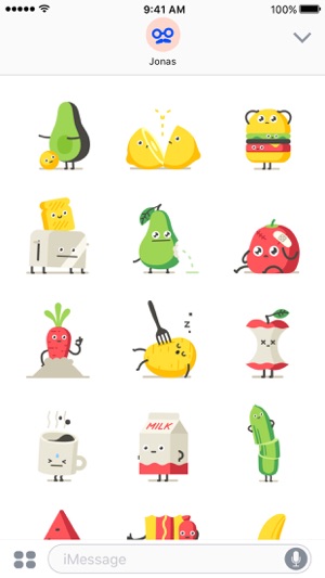 Moody Foodies Moji(圖3)-速報App