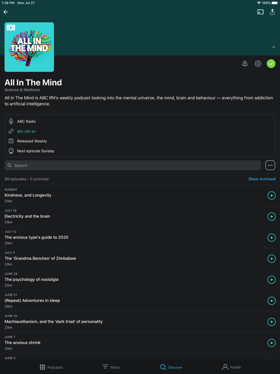 Pocket Casts: Podcast Player screenshot 4
