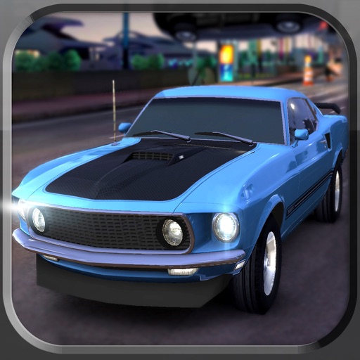 Sports Car Racing 2017 City Rush Driving Icon