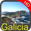 Marine: Galicia HD - GPS Map Navigator