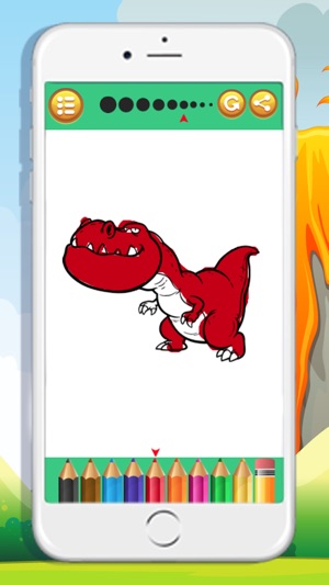 Dinosaur T Rex coloring book for kids(圖5)-速報App