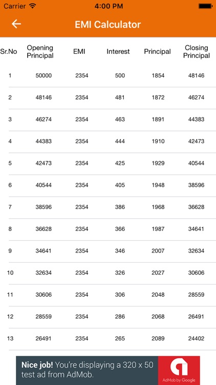 Simple EMI Calculator screenshot-3