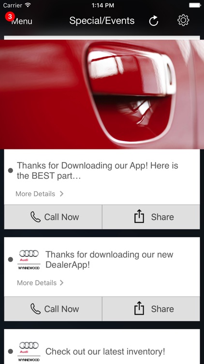 Audi Wynnewood DealerApp