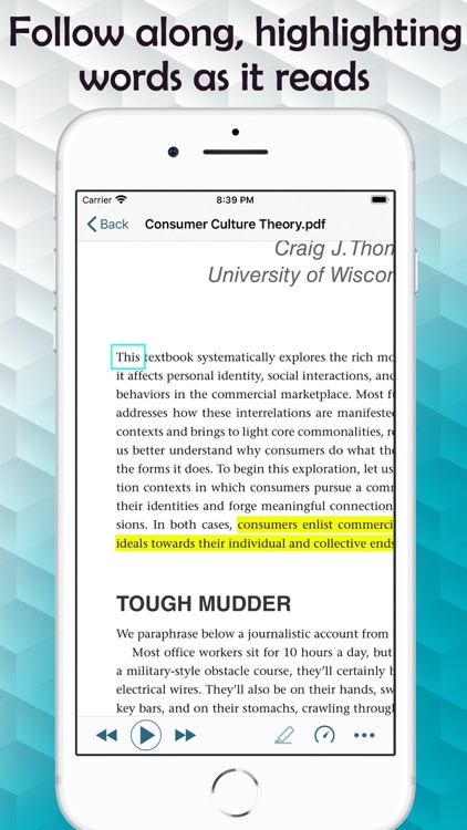 Text to Speech PDF Reader