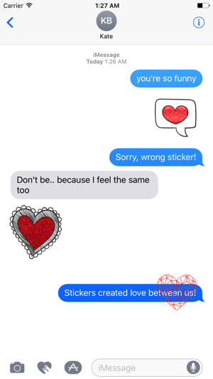 Animated SPARKLe LOVe HEARt Stickers(圖3)-速報App