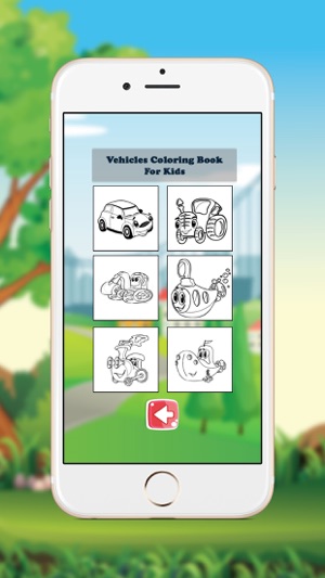 Vehicles Coloring Book for Kids(圖2)-速報App