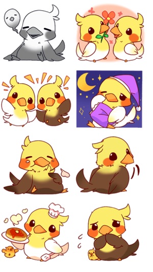 Lovely Bird Stickers(圖5)-速報App