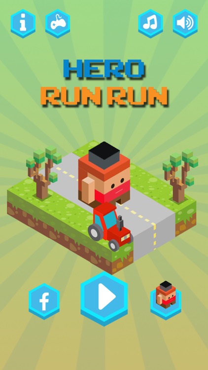 Block Hero Runing