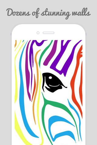 Zebra Design Wallpapers -Zebra Stripes Print Ideas screenshot 3