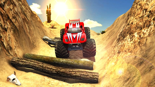 Offroad Monster Truck Desert Safari Hill Lái xe