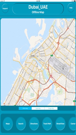 Dubai UAE Offline City Maps Navigation