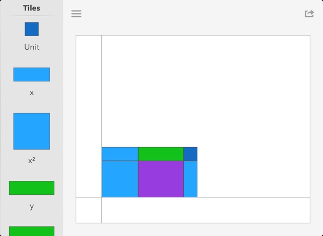 Algebra Tiles: Visualize Math(圖2)-速報App