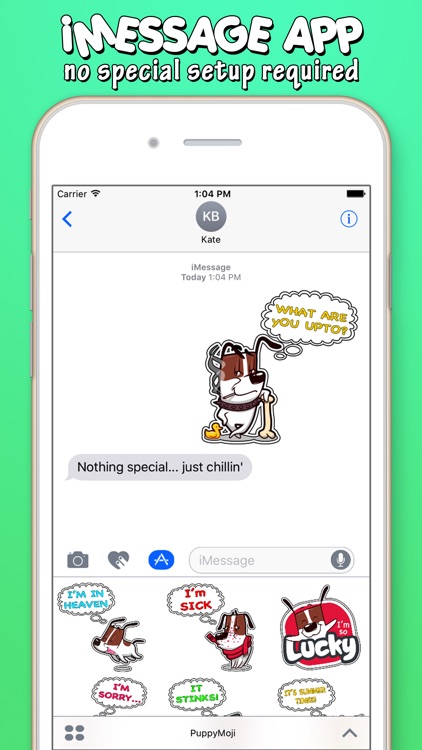 Puppy Moji - Cool Dog Emoji Stickers screenshot-4