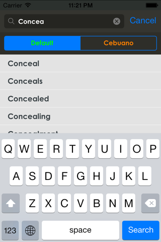 Cebuano Dictionary screenshot 4