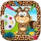 Forest Animal pait coloring pages for girls & boys