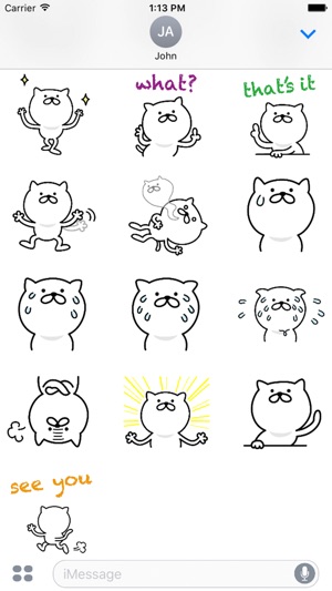 Pretty Cat Sticker 1(圖4)-速報App