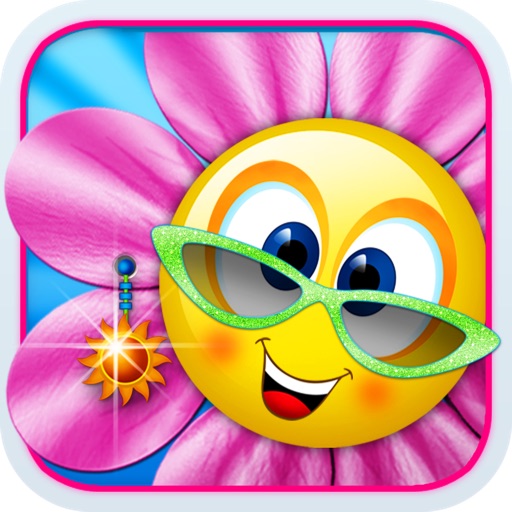 Singing Daisies - a dress up and make up games for kids Icon