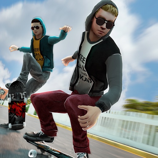 Real Skate Rider . Bus Rage PRO icon