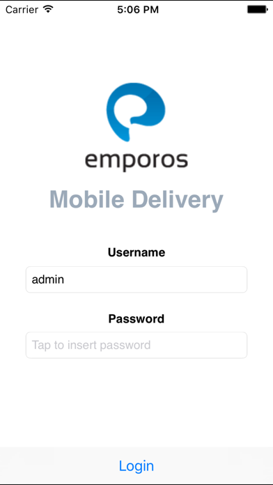 How to cancel & delete emporos Mobile Delivery from iphone & ipad 1