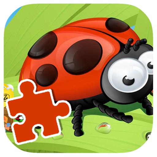 Kids Puzzles Games Page Ladybug Jigsaw Version Icon