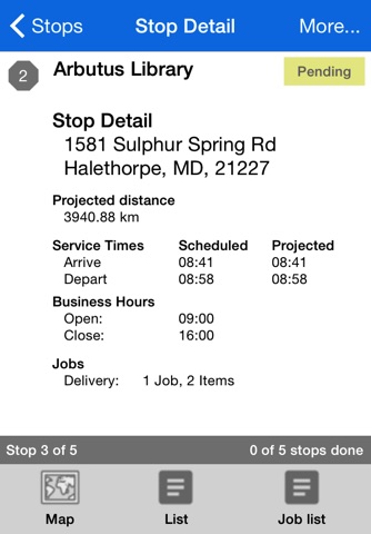 MobileLink Delivery screenshot 2