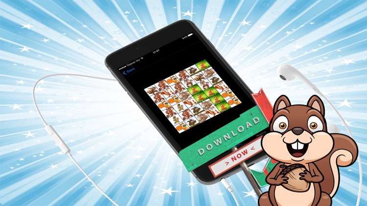 The Squirrel Run! Collect Nuts Game Fun For Kids screenshot-4