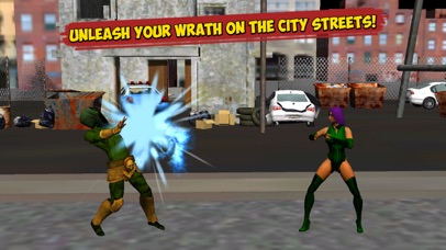 Ninja Kung Fu Street Fighting Challenge 3D Full Screenshot 1