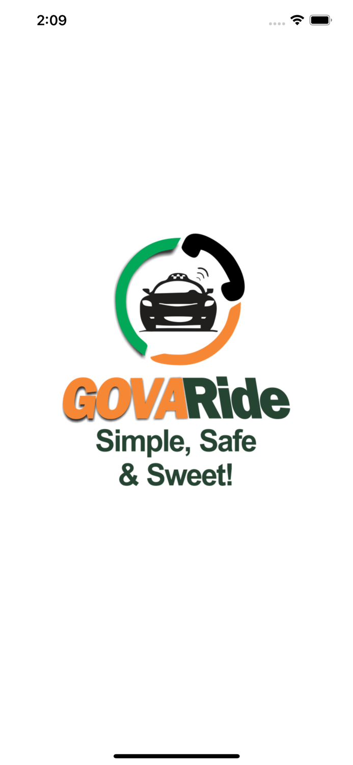 GovaRide - Book a ride