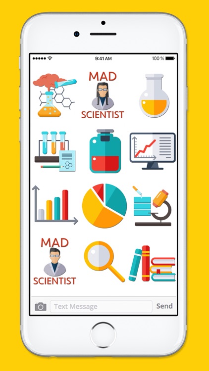 I Love Science Icons Sticker Pack screenshot-4