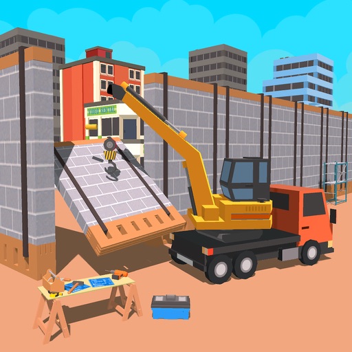 City Builder Wall Construction icon