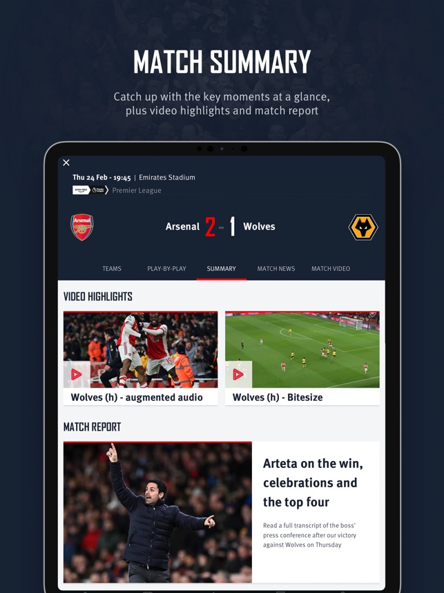 Arsenal Official App