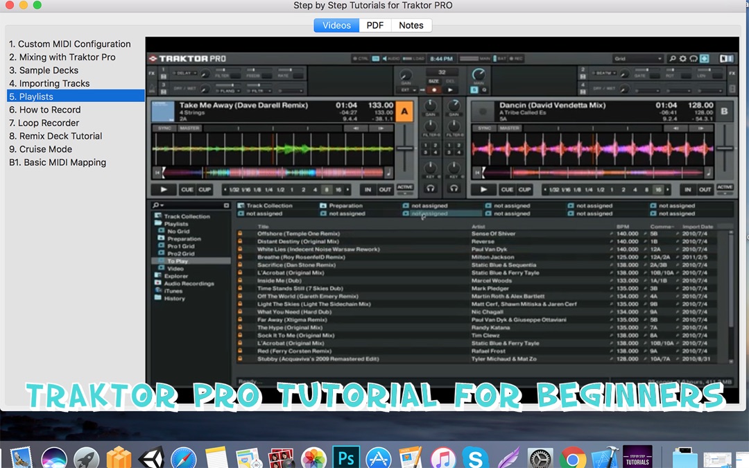 Traktor Pro 2 Collection Or Playlist Mode Cruise