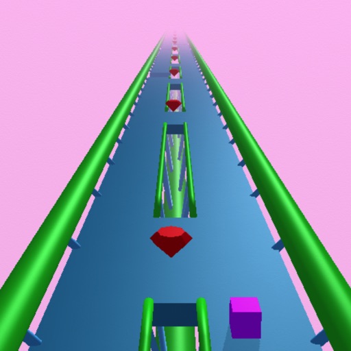 Two Paths - A Twitch Endless Runner Roller Coaster iOS App