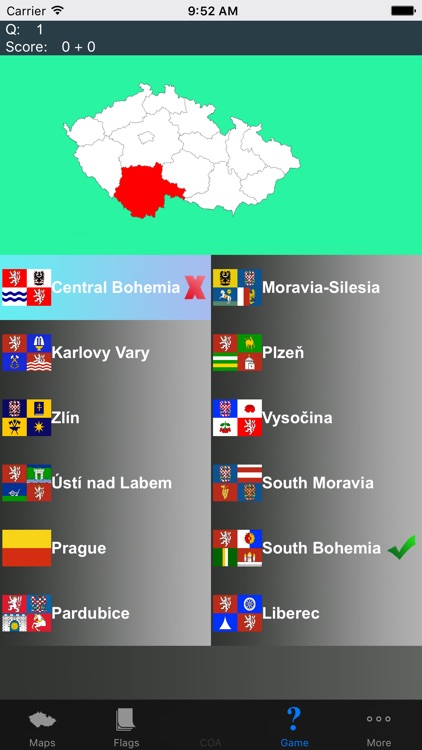 Czech State Maps, Flags and Info