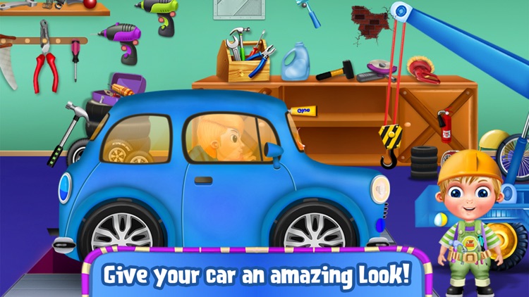 Garage Mechanic Repair Cars